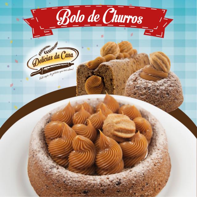 Bolo de Churros: Fabrica de Bolo Vo Alzira - Carapicuiba